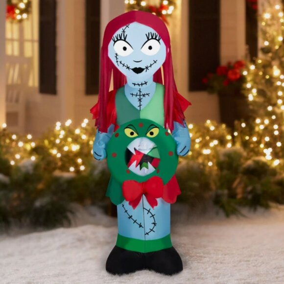 Nightmare Before Christmas Sally Inflatable